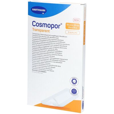 Hartmann Cosmopor trasparente 10x20cm sterile - Benda di pronto soccorso Hartmann Cosmopor trasparente 10x20cm sterile - Benda di pronto soccorso