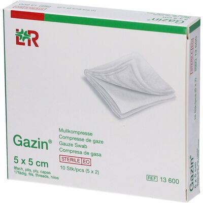 Garze Gazin - Sterili e Non - Diverse Misure Garze Gazin - Sterili e Non - Diverse Misure
