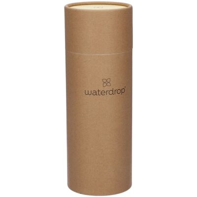 Bottiglia d'acqua in acciaio inox Waterdrop Giallo Pastello - Bottiglia d'acqua Bottiglia d'acqua in acciaio inox Waterdrop Giallo Pastello - Bottiglia d'acqua