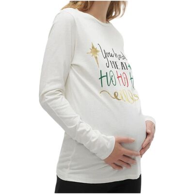 Mamalicious T-shirt & Polo Hoho Beige EU M Mamalicious T-shirt & Polo Hoho Beige EU M
