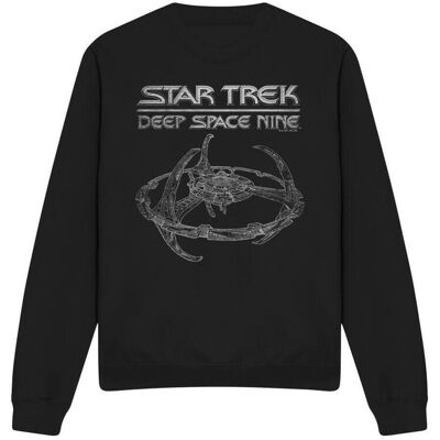 Star Trek - Deep Space Nine Station - XXL - Black - Sweatshirt Star Trek - Deep Space Nine Station - XXL - Black - Sweatshirt