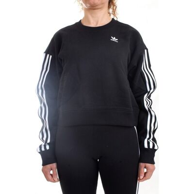 adidas Adicolor Classics Felpa - Nera - Vestibilità rilassata - Felpa adidas Adicolor Classics Felpa - Nera - Vestibilità rilassata - Felpa