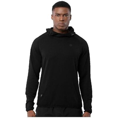 Felpa Black Square Siroko - Fitness, Casual, Nero Felpa Black Square Siroko - Fitness, Casual, Nero