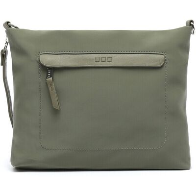 Misako Borsa a tracolla Nova piccola borsa a tracolla in nylon Verde Unica Misako Borsa a tracolla Nova piccola borsa a tracolla in nylon Verde Unica