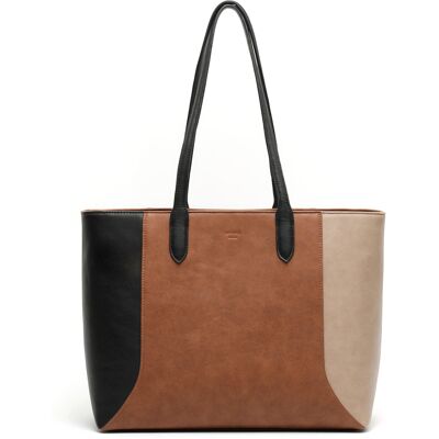Misako Borse bisacce Eleani borsa shopper grande Beige Unica Misako Borse bisacce Eleani borsa shopper grande Beige Unica