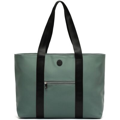 Misako Borse bisacce Austeru borsa shopper grande in nylon Verde Unica Misako Borse bisacce Austeru borsa shopper grande in nylon Verde Unica