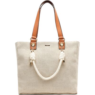 Misako Borse bisacce Cordel borsa shopper grande Beige Unica Misako Borse bisacce Cordel borsa shopper grande Beige Unica