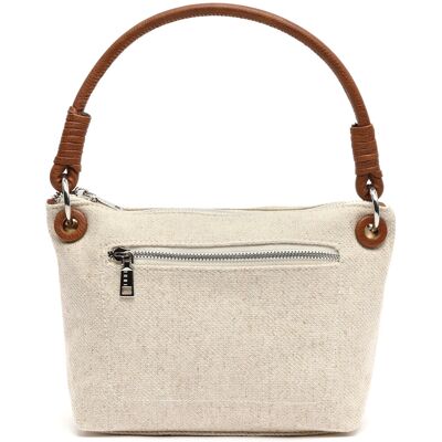 Misako Borsa a tracolla Corventi borsa a spalla con tracolla Beige Unica Misako Borsa a tracolla Corventi borsa a spalla con tracolla Beige Unica