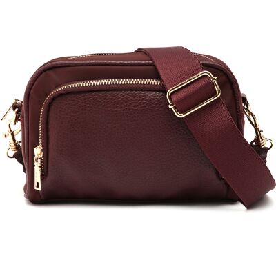 Misako Borsa a tracolla Mini borsa a tracolla mider Bordeaux Unica Misako Borsa a tracolla Mini borsa a tracolla mider Bordeaux Unica