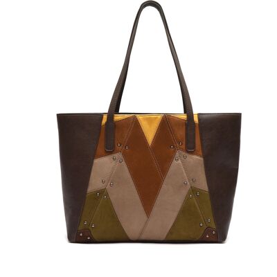 Misako Borsette Cachi borsa shopper grande effetto Multicolore Unica Misako Borsette Cachi borsa shopper grande effetto Multicolore Unica