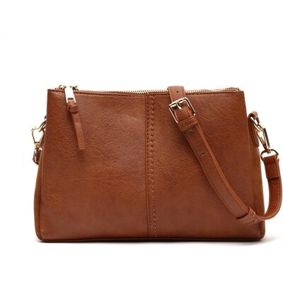 Misako Borsa a tracolla Borsa a tracolla catoti effetto camoscio Beige Unica Misako Borsa a tracolla Borsa a tracolla catoti effetto camoscio Beige Unica