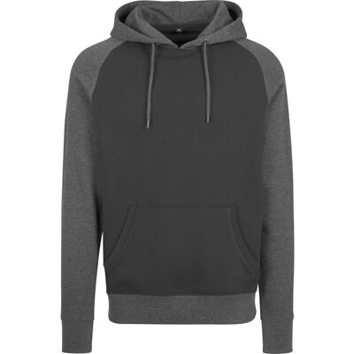 Build Your Brand Felpe con cappuccio BY077 Nero EU L Build Your Brand Felpe con cappuccio BY077 Nero EU L