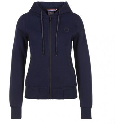 Peak Mountain Felpe con cappuccio Sweat zippé à capuche femme ARGENTIERE Marine EU L Peak Mountain Felpe con cappuccio Sweat zippé à capuche femme ARGENTIERE Marine EU L