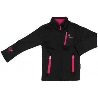 Peak Mountain Giacche tecniche Blouson polarshell fille FAYNUR Nero 4 anni Peak Mountain Giacche tecniche Blouson polarshell fille FAYNUR Nero 4 anni