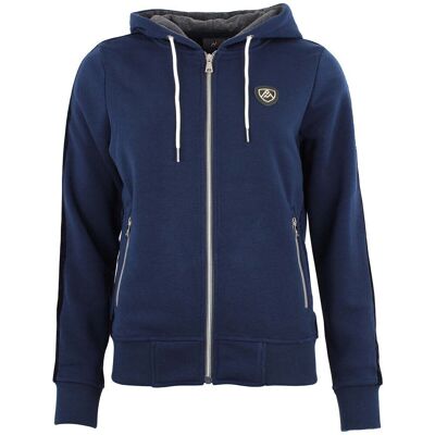Peak Mountain Felpe con cappuccio Sweat zippé à capuche femme ALICE Marine EU L Peak Mountain Felpe con cappuccio Sweat zippé à capuche femme ALICE Marine EU L