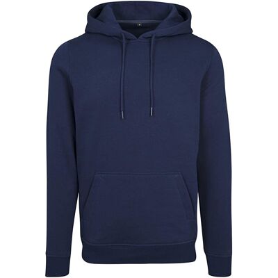 Build Your Brand Felpe con cappuccio Heavy Blu EU L Build Your Brand Felpe con cappuccio Heavy Blu EU L