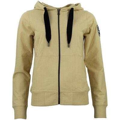 Peak Mountain Felpe con cappuccio Sweat zippé à capuche femme ACLARA Beige EU S Peak Mountain Felpe con cappuccio Sweat zippé à capuche femme ACLARA Beige EU S
