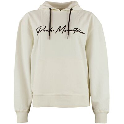 Peak Mountain Felpe con cappuccio Sweat à capuche femme ALAUREN Beige EU XL Peak Mountain Felpe con cappuccio Sweat à capuche femme ALAUREN Beige EU XL