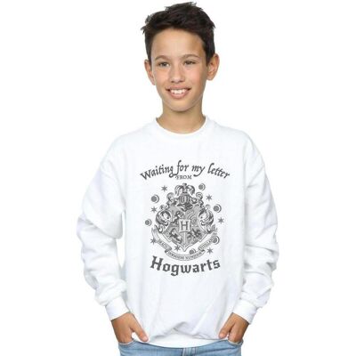 Harry Potter Felpe Hogwarts Waiting For My Letter Bianco 5 / 6 anni Harry Potter Felpe Hogwarts Waiting For My Letter Bianco 5 / 6 anni
