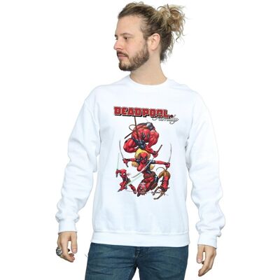 Marvel Felpe Family Bianco EU S Marvel Felpe Family Bianco EU S