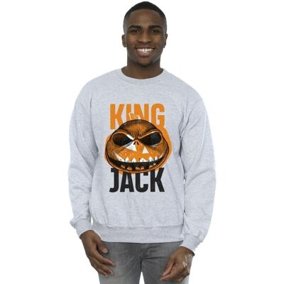 Disney Felpe The Nightmare Before Christmas King Jack Grigio EU M Disney Felpe The Nightmare Before Christmas King Jack Grigio EU M
