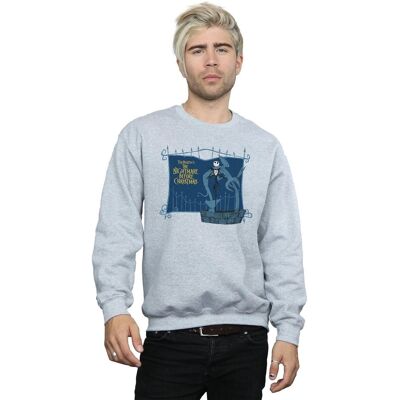 Disney Felpe Nightmare Before Christmas Jack And The Well Grigio EU XL Disney Felpe Nightmare Before Christmas Jack And The Well Grigio EU XL