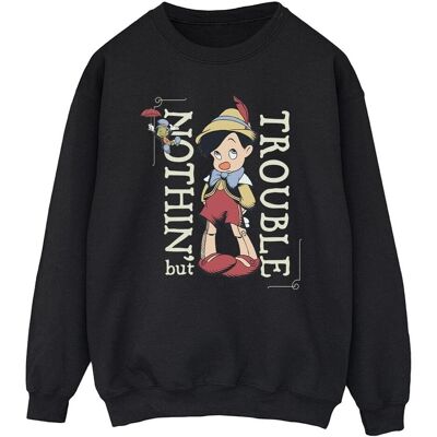 Disney Felpe Nothing But Trouble Nero EU XXL Disney Felpe Nothing But Trouble Nero EU XXL