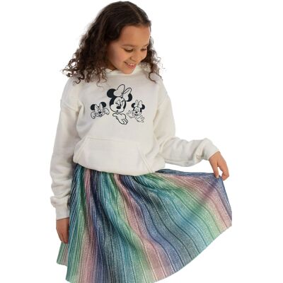 Disney Felpe con cappuccio BI10766 Bianco 12 anni Disney Felpe con cappuccio BI10766 Bianco 12 anni