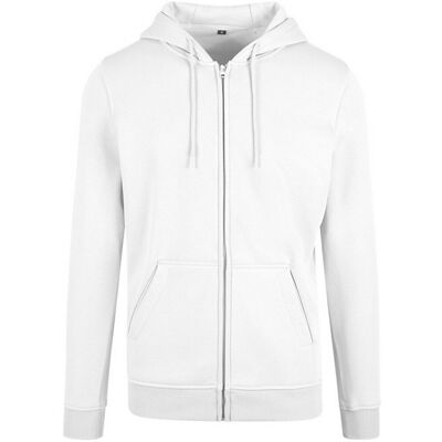 Build Your Brand Felpe con cappuccio BY012 Bianco EU L Build Your Brand Felpe con cappuccio BY012 Bianco EU L