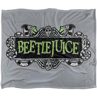 Beetlejuice Coperta 147 cm x 91 cm TV37546 Multicolore Unica Beetlejuice Coperta 147 cm x 91 cm TV37546 Multicolore Unica