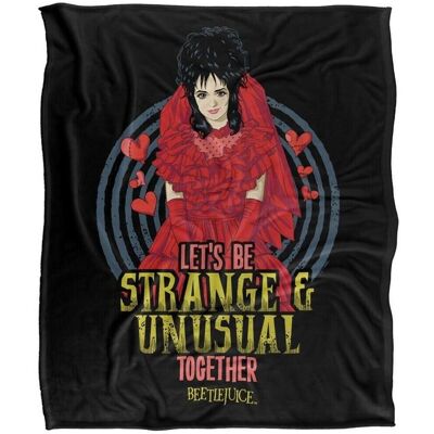Beetlejuice Coperta 147 cm x 91 cm TV38253 Multicolore Unica Beetlejuice Coperta 147 cm x 91 cm TV38253 Multicolore Unica