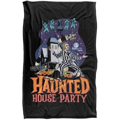 Beetlejuice Coperta 147 cm x 91 cm TV39805 Multicolore Unica Beetlejuice Coperta 147 cm x 91 cm TV39805 Multicolore Unica