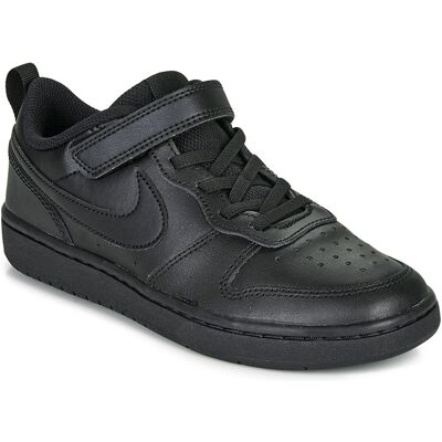 Nike Bambini Sneakers Nero/nero lacci elastici e velcro Nike Bambini Sneakers Nero/nero lacci elastici e velcro