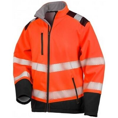Result Adulti Unisex Safe-Guard Ripstop Giacca di Sicurezza Soft Shell - Giacca di Sicurezza Soft Shell Result Adulti Unisex Safe-Guard Ripstop Giacca di Sicurezza Soft Shell - Giacca di Sicurezza Soft Shell