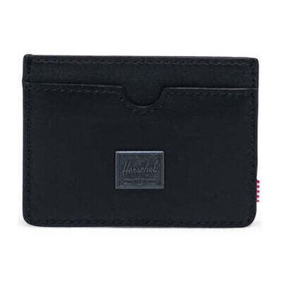 Herschel Portafoglio Charlie Leather RFID Nero Unica Herschel Portafoglio Charlie Leather RFID Nero Unica