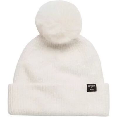 Superdry Berretto heritage ribbed Bianco Unica Superdry Berretto heritage ribbed Bianco Unica