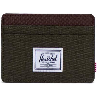 Herschel Portafoglio Charlie Verde Unica Herschel Portafoglio Charlie Verde Unica