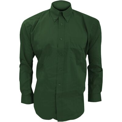 Kustom Kit Camicia a maniche lunghe Premium Verde EU XXL Kustom Kit Camicia a maniche lunghe Premium Verde EU XXL