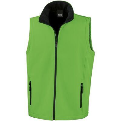 Result - Core - Vivid Green / Black - Softshell Bodywarmer Result - Core - Vivid Green / Black - Softshell Bodywarmer