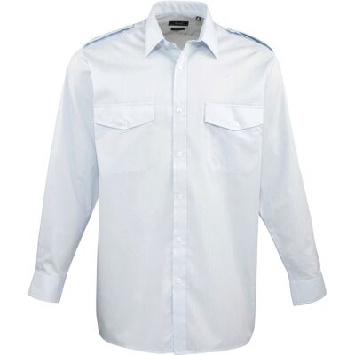 Premier Camicia a maniche lunghe PR210 Blu FR 46 Premier Camicia a maniche lunghe PR210 Blu FR 46