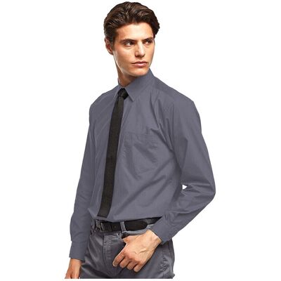Premier Camicia a maniche lunghe - Grigio FR 48 Premier Camicia a maniche lunghe - Grigio FR 48
