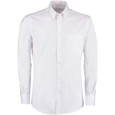 Kustom Kit Camicia a maniche lunghe KK182 Bianco FR 46 Kustom Kit Camicia a maniche lunghe KK182 Bianco FR 46