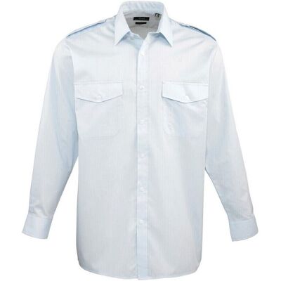 Premier Camicia a maniche lunghe PR210 Blu FR 48 Premier Camicia a maniche lunghe PR210 Blu FR 48