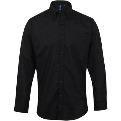 Premier Camicia a maniche lunghe Signature Nero FR 48 Premier Camicia a maniche lunghe Signature Nero FR 48