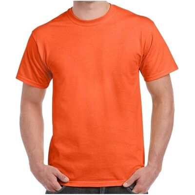 Gildan T-shirt Heavy Cotton Arancio EU 4XL Gildan T-shirt Heavy Cotton Arancio EU 4XL