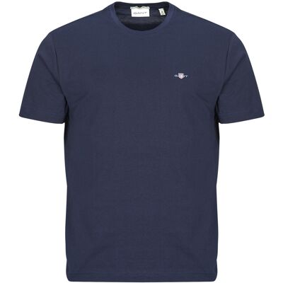 Gant T-shirt REG SHIELD SS T-SHIRT Marine EU 4XL Gant T-shirt REG SHIELD SS T-SHIRT Marine EU 4XL