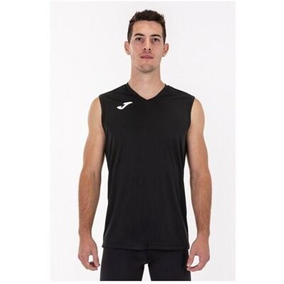 Maglietta da calcio nera JOMA Combi da uomo Maglietta da calcio nera JOMA Combi da uomo