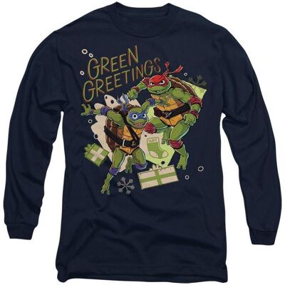 Dessins Animés T-shirts a maniche lunghe Christmas Greetings Blu EU XXL Dessins Animés T-shirts a maniche lunghe Christmas Greetings Blu EU XXL