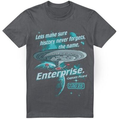 Star Trek T-shirt Never Forget Multicolore EU M Star Trek T-shirt Never Forget Multicolore EU M