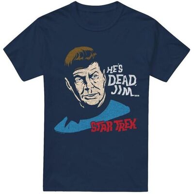 Star Trek T-shirts a maniche lunghe He's Dead Jim Blu EU M Star Trek T-shirts a maniche lunghe He's Dead Jim Blu EU M